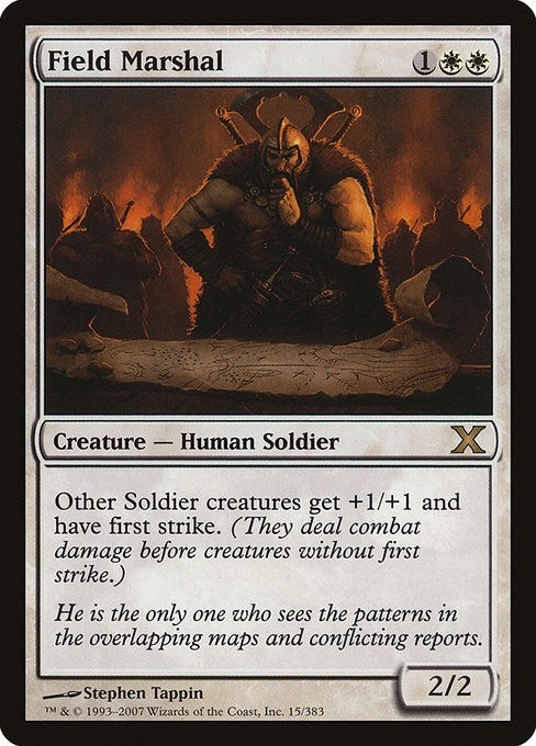 Image for Field Marshal (15) (10E) - Magic: The Gathering