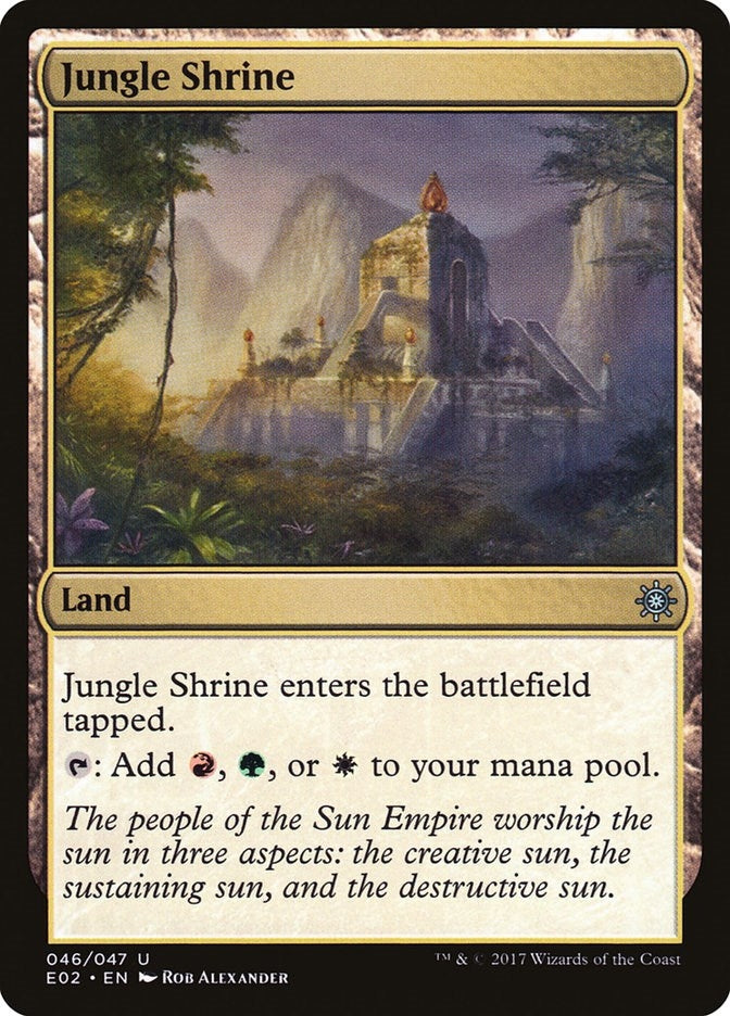 Image for Jungle Shrine (46) (E02) - Magic: The Gathering