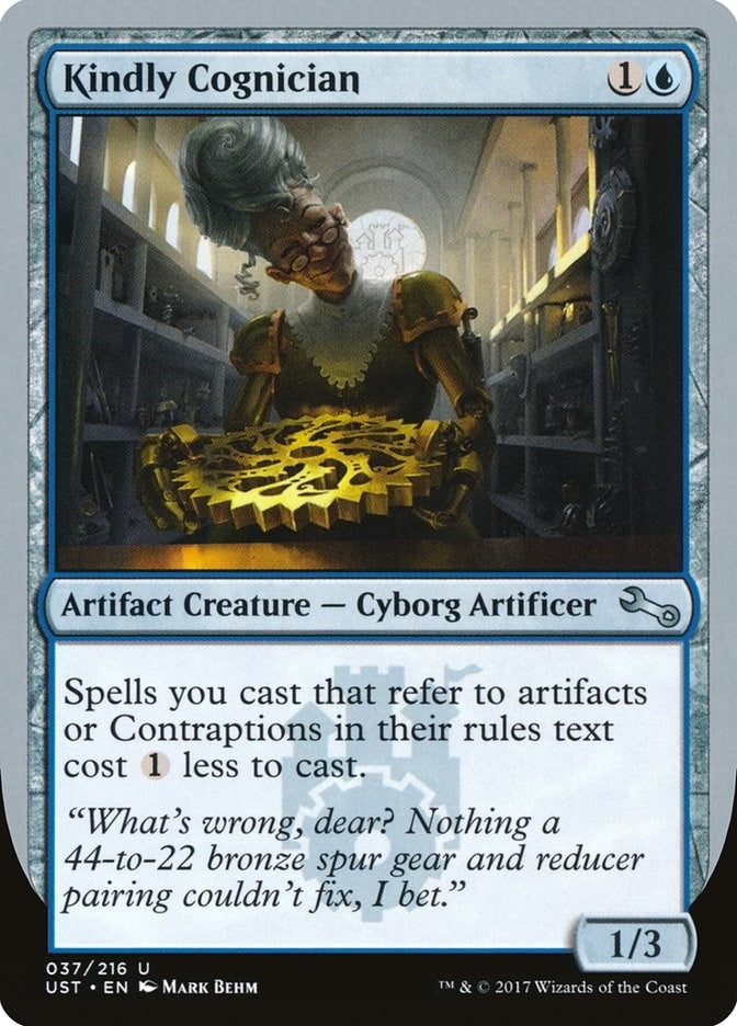 Image for Kindly Cognician (37) (UST) - Magic: The Gathering