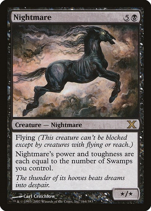 Image for Nightmare (164) (10E) - Magic: The Gathering