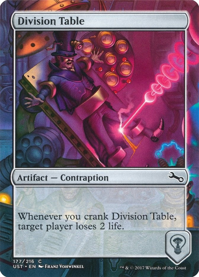 Image for Division Table (177) (UST) - Magic: The Gathering