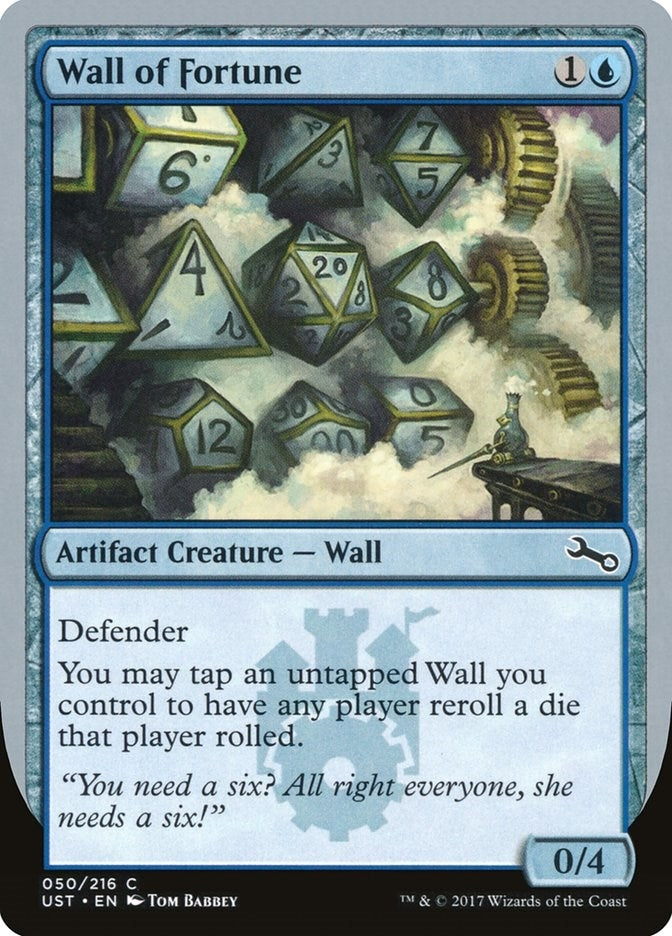 Image for Wall of Fortune (50) (UST) - Magic: The Gathering