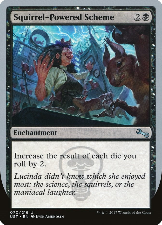 Image for Squirrel-Powered Scheme (70) (UST) - Magic: The Gathering