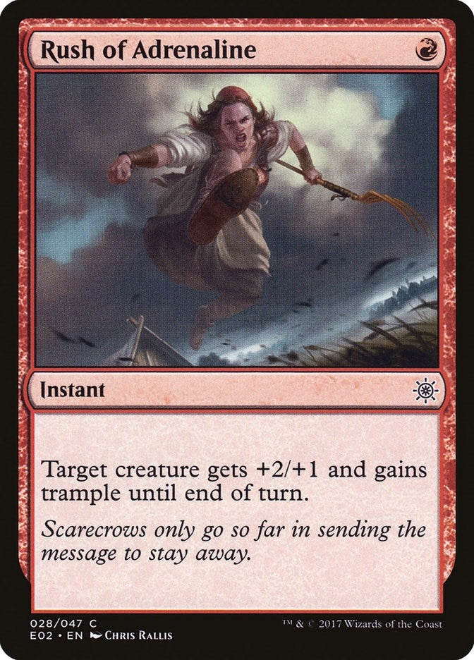Image for Rush of Adrenaline (28) (E02) - Magic: The Gathering