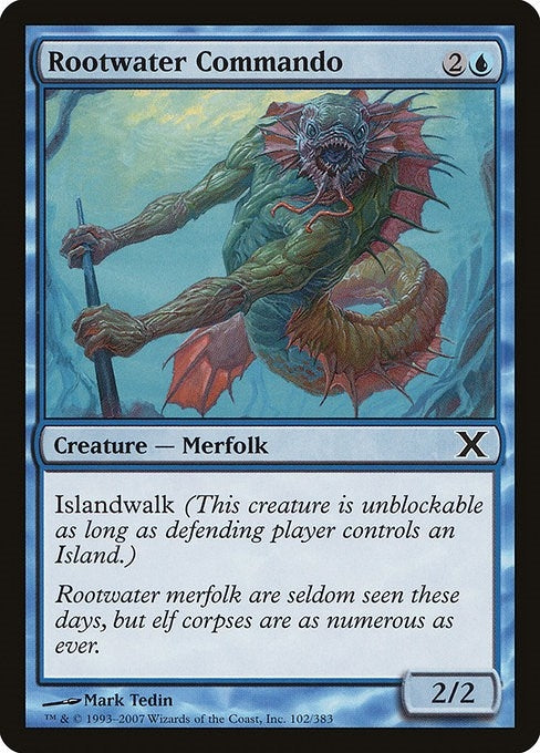 Image for Rootwater Commando (102) (10E) - Magic: The Gathering