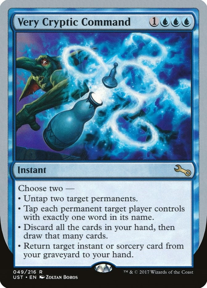 Image for Very Cryptic Command (B) (49) (UST) - Magic: The Gathering