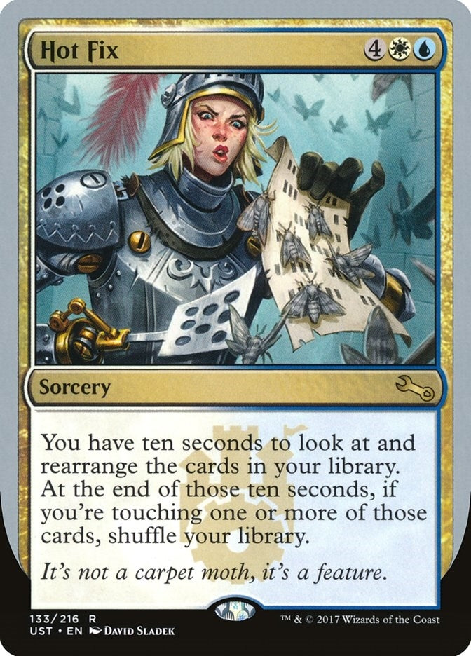 Image for Hot Fix (133) (UST) - Magic: The Gathering