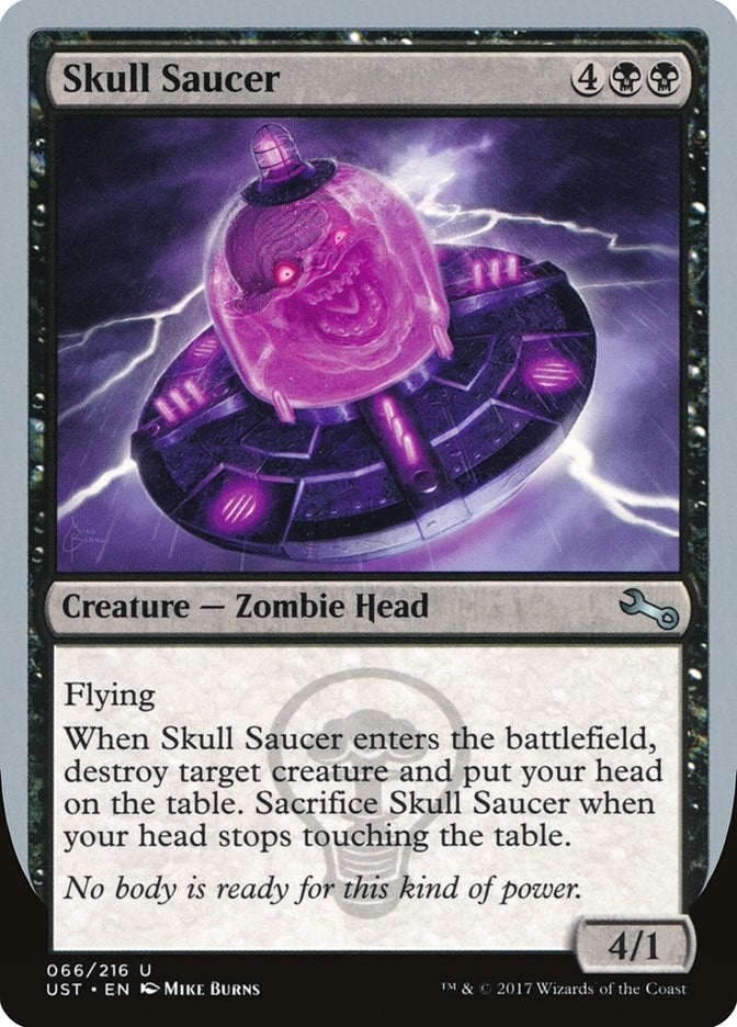 Image for Skull Saucer (66) (UST) - Magic: The Gathering
