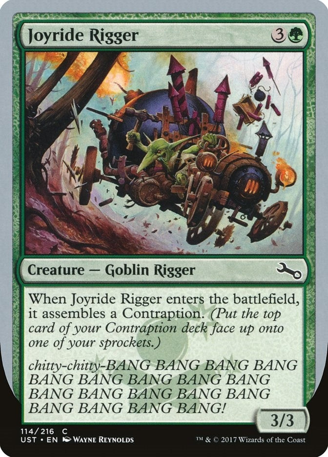 Image for Joyride Rigger (114) (UST) - Magic: The Gathering