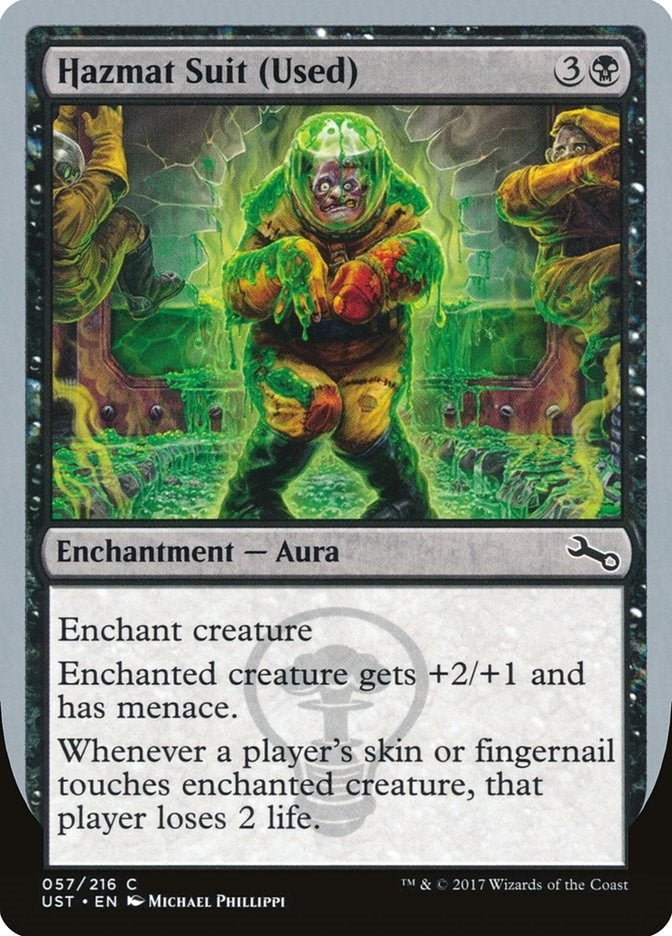 Image for Hazmat Suit (Used) (57) (UST) - Magic: The Gathering