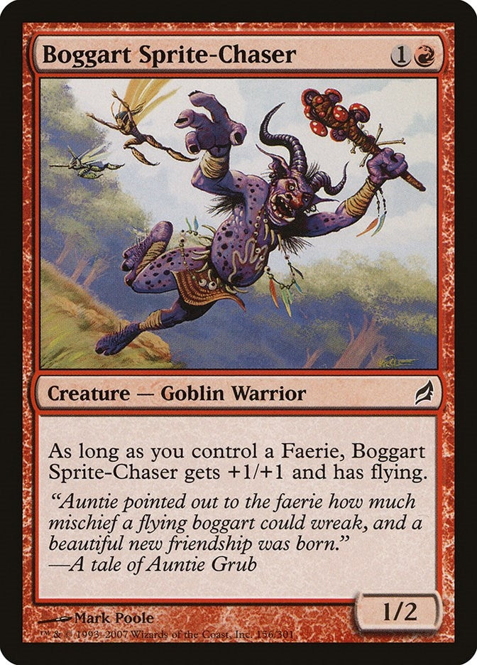 Image for Boggart Sprite-Chaser (156) (LRW) - Magic: The Gathering