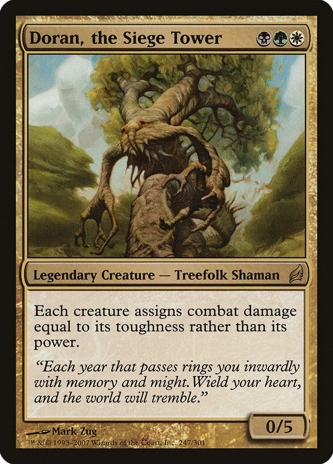 Image for Doran, the Siege Tower (247) (LRW) - Magic: The Gathering