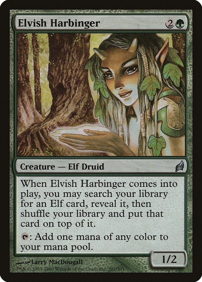 Image for Elvish Harbinger (207) (LRW) - Magic: The Gathering