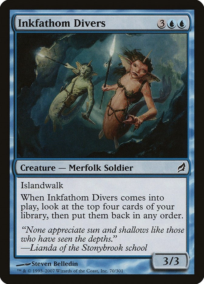 Image for Inkfathom Divers (70) (LRW) - Magic: The Gathering