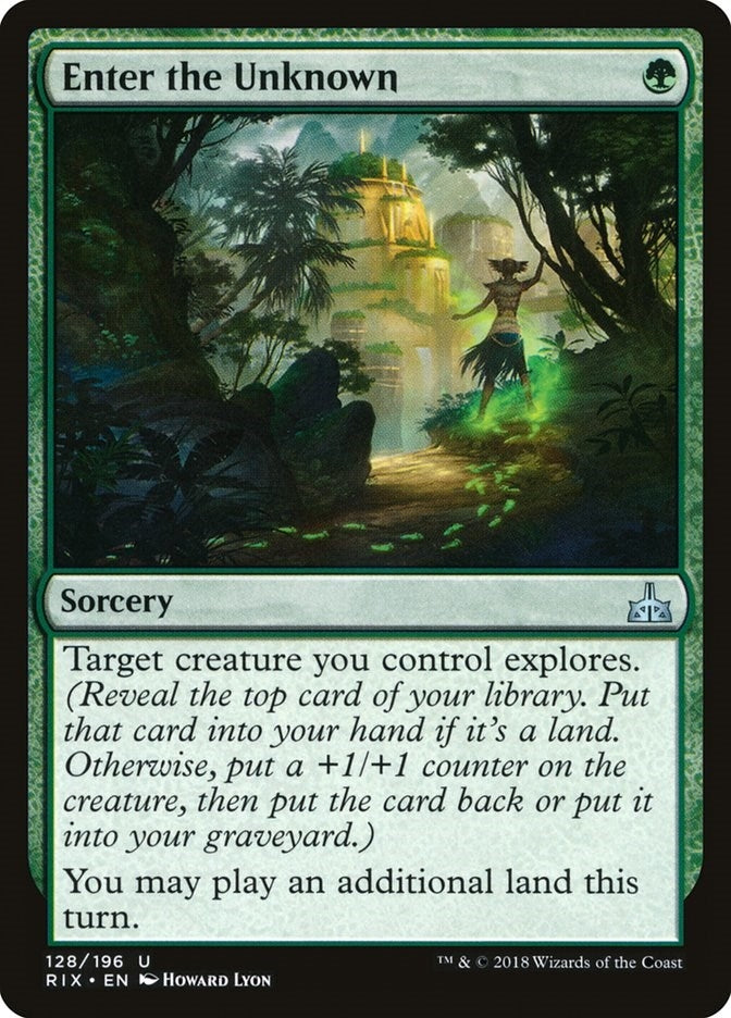 Image for Enter the Unknown (128) (RIX) - Magic: The Gathering