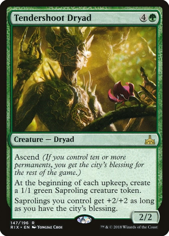 Image for Tendershoot Dryad (147) (RIX) - Magic: The Gathering
