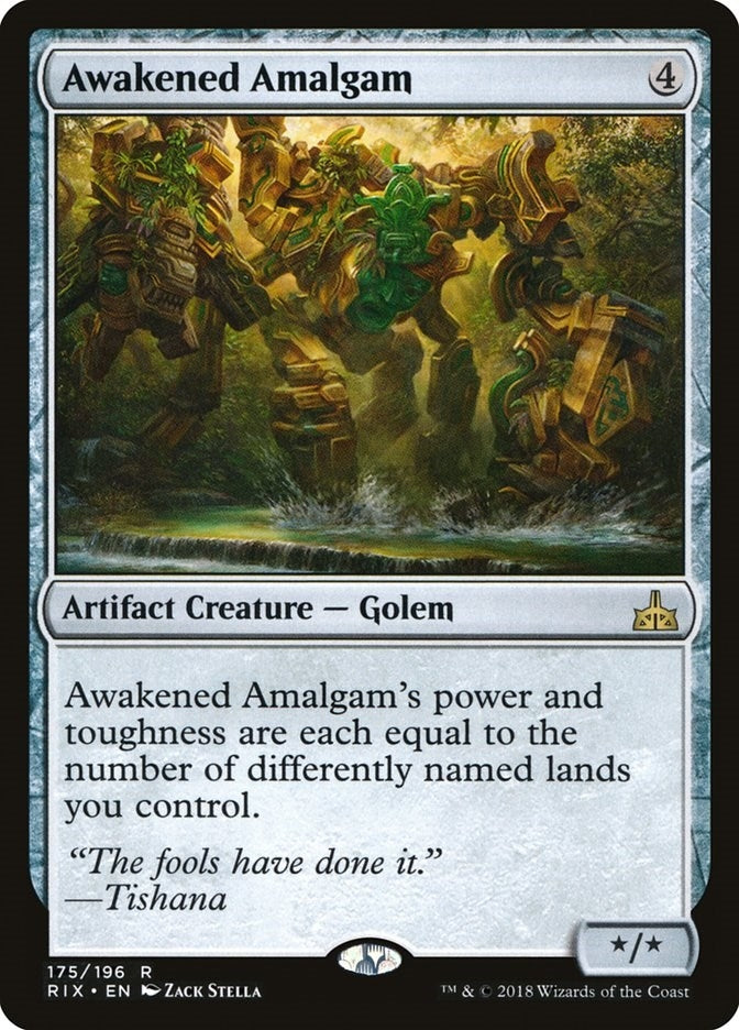 Image for Awakened Amalgam (175) (RIX) - Magic: The Gathering