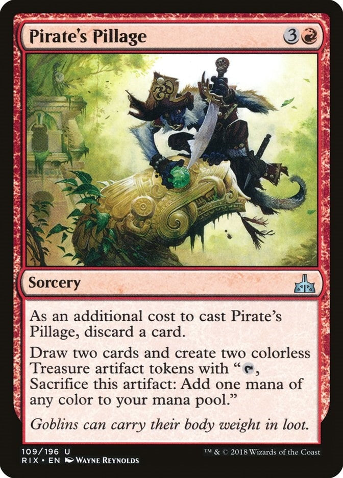 Image for Pirate's Pillage (109) (RIX) - Magic: The Gathering