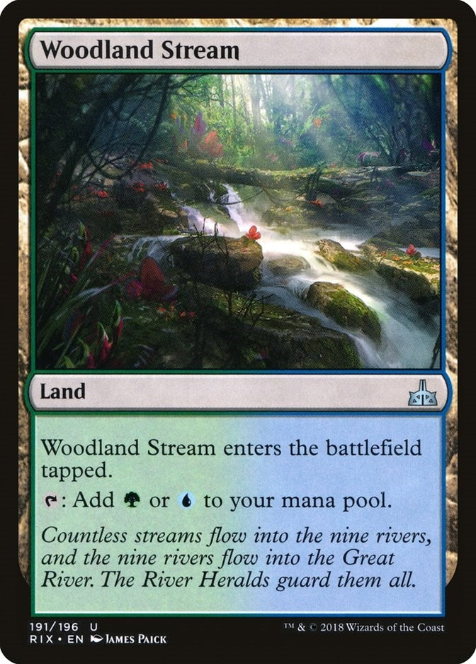 Image for Woodland Stream (191) (RIX) - Magic: The Gathering