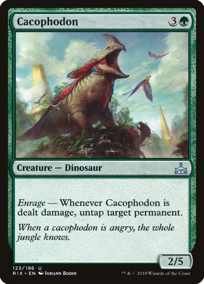 Image for Cacophodon (123) (RIX) - Magic: The Gathering