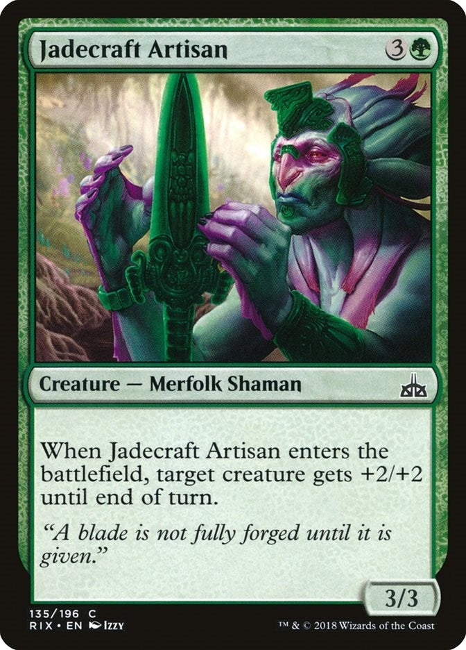 Image for Jadecraft Artisan (135) (RIX) - Magic: The Gathering