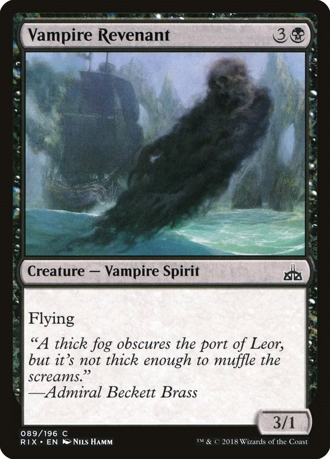 Image for Vampire Revenant (89) (RIX) - Magic: The Gathering