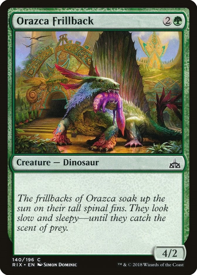 Image for Orazca Frillback (140) (RIX) - Magic: The Gathering