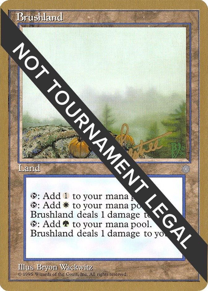 Image for Brushland - 1996 Bertrand Lestree (ICE) (WCD) - Magic: The Gathering