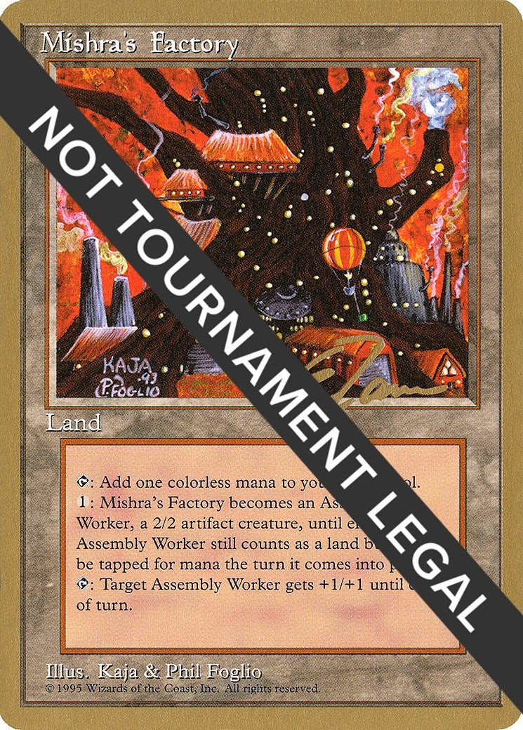Image for Mishra's Factory - 1996 Eric Tam (4ED) (WCD) - Magic: The Gathering