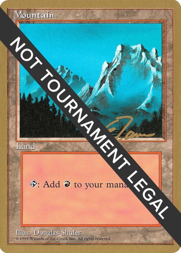 Image for Mountain (B) - 1996 Eric Tam (4ED) (WCD) - Magic: The Gathering