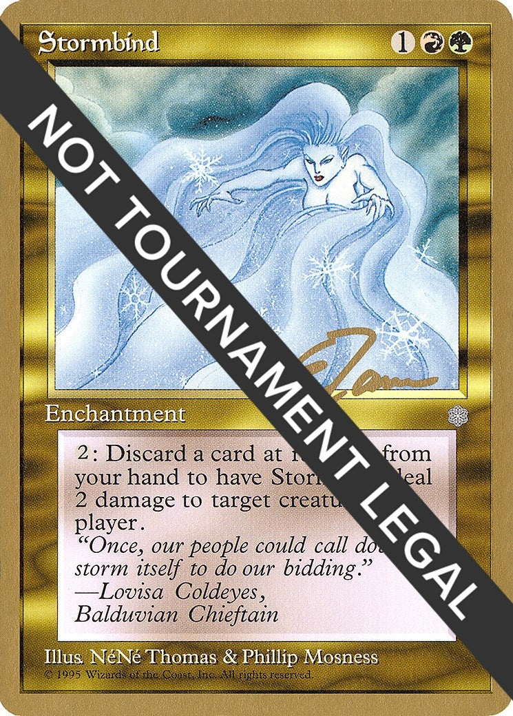 Image for Stormbind - 1996 Eric Tam (ICE) (WCD) - Magic: The Gathering