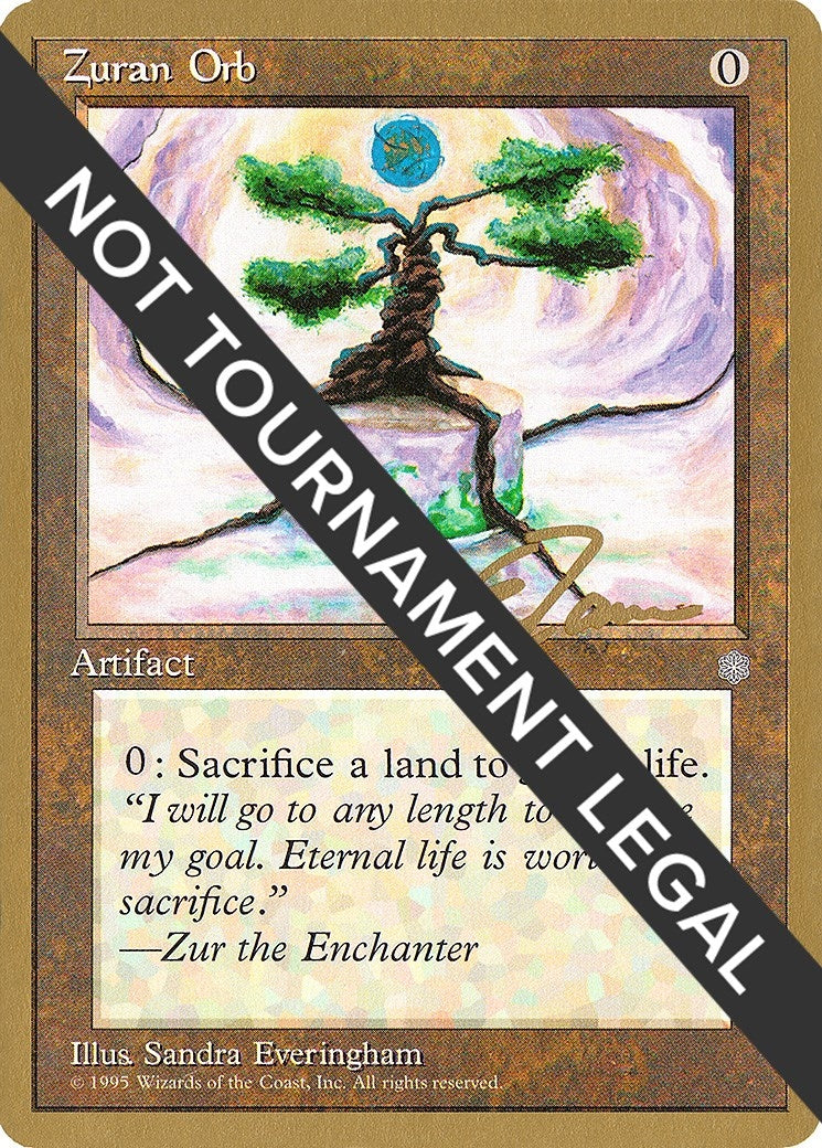 Image for Zuran Orb - 1996 Eric Tam (ICE) (WCD) - Magic: The Gathering