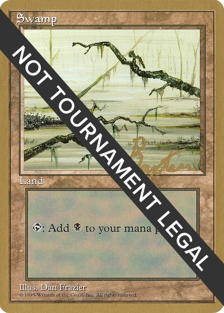 Image for Swamp (C) - 1996 George Baxter (4ED) (WCD) - Magic: The Gathering