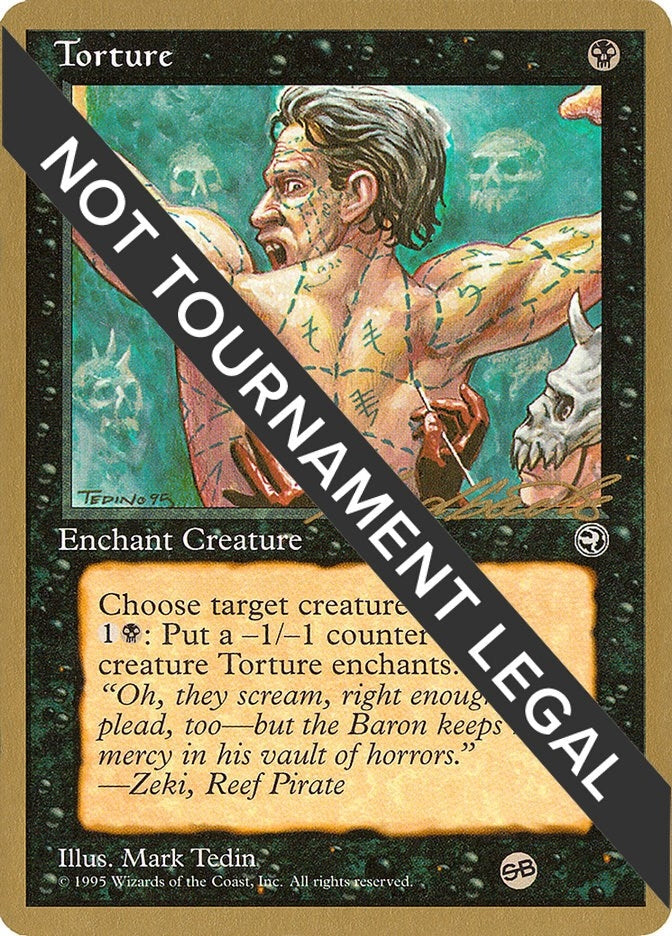 Image for Torture - 1996 Leon Lindback (HML) (SB) (WCD) - Magic: The Gathering