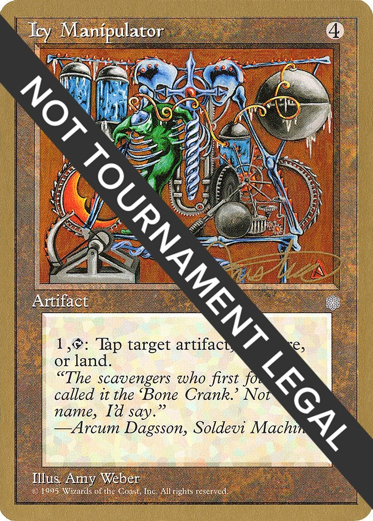 Image for Icy Manipulator - 1996 Mark Justice (ICE) (WCD) - Magic: The Gathering