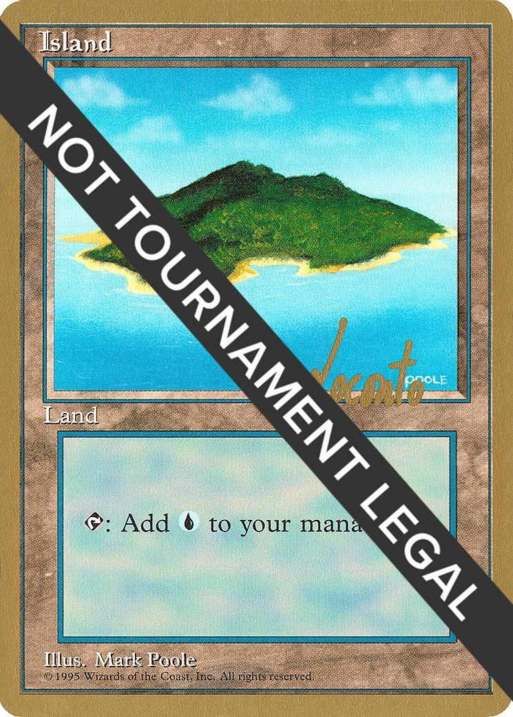 Image for Island (B) - 1996 Michael Loconto (4ED) (WCD) - Magic: The Gathering