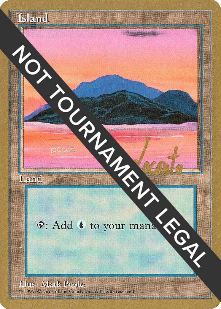 Image for Island (C) - 1996 Michael Loconto (4ED) (WCD) - Magic: The Gathering