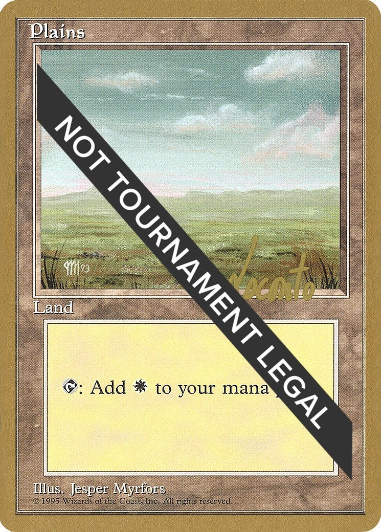 Image for Plains (C) - 1996 Michael Loconto (4ED) (WCD) - Magic: The Gathering