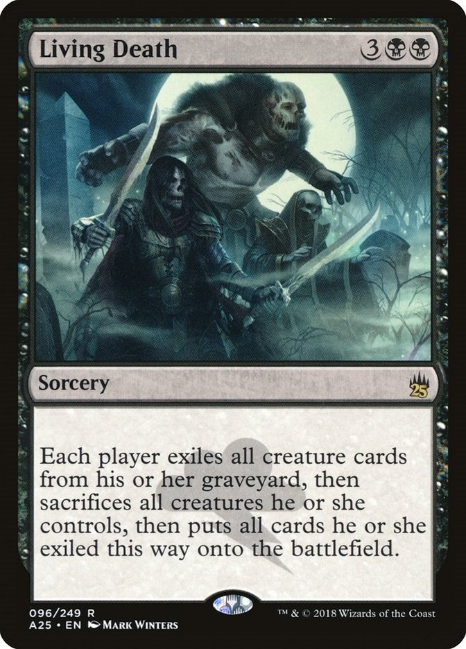 Image for Living Death (96) (A25) - Magic: The Gathering
