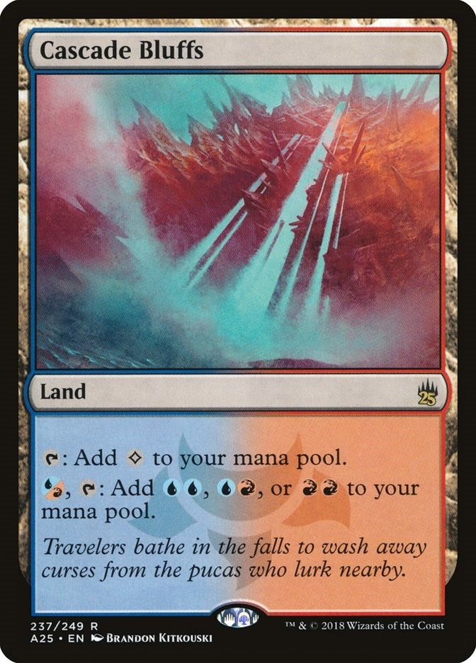 Image for Cascade Bluffs (237) (A25) - Magic: The Gathering