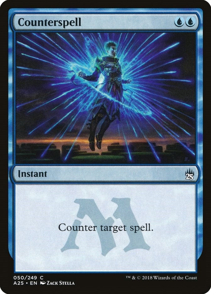 Image for Counterspell (50) (A25) - Magic: The Gathering