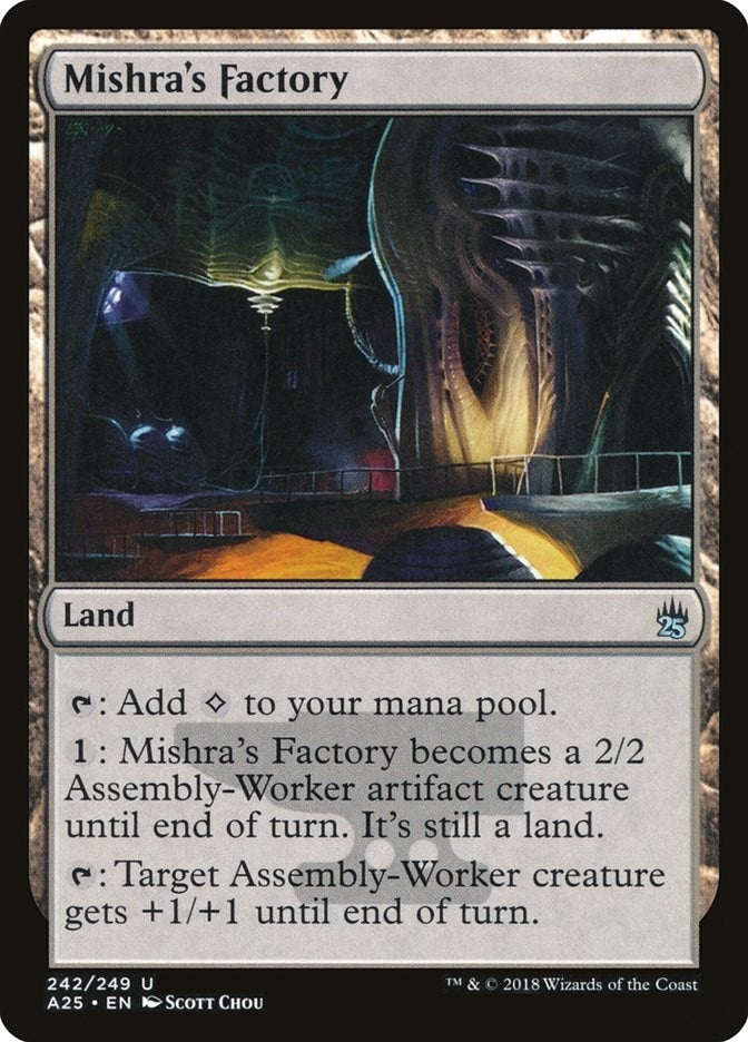 Image for Mishra's Factory (242) (A25) - Magic: The Gathering