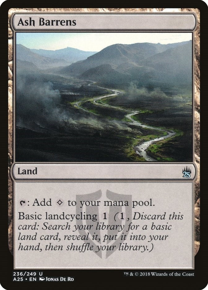 Image for Ash Barrens (236) (A25) - Magic: The Gathering