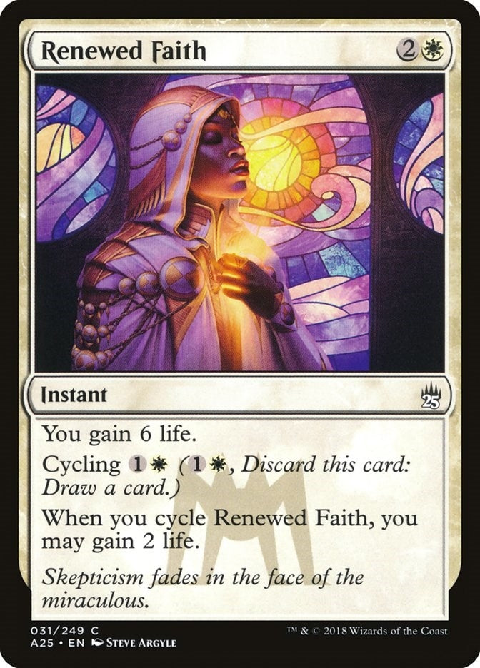 Image for Renewed Faith (31) (A25) - Magic: The Gathering