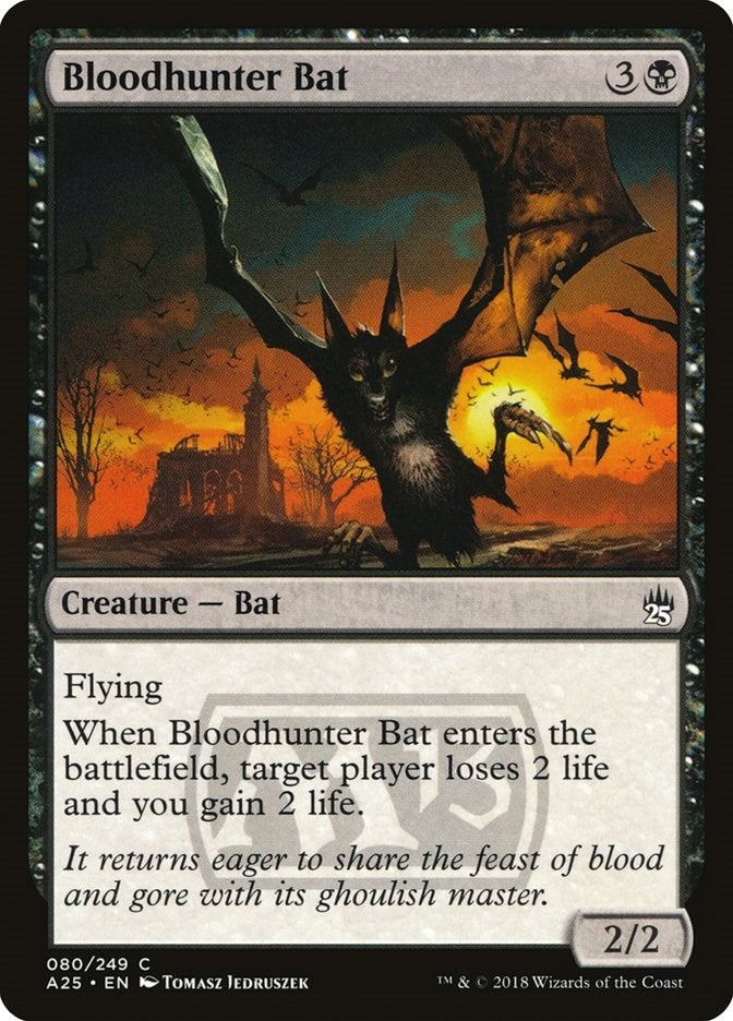 Image for Bloodhunter Bat (80) (A25) - Magic: The Gathering