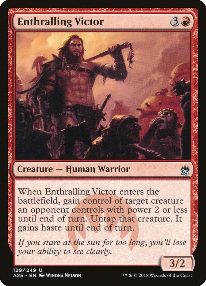 Image for Enthralling Victor (129) (A25) - Magic: The Gathering
