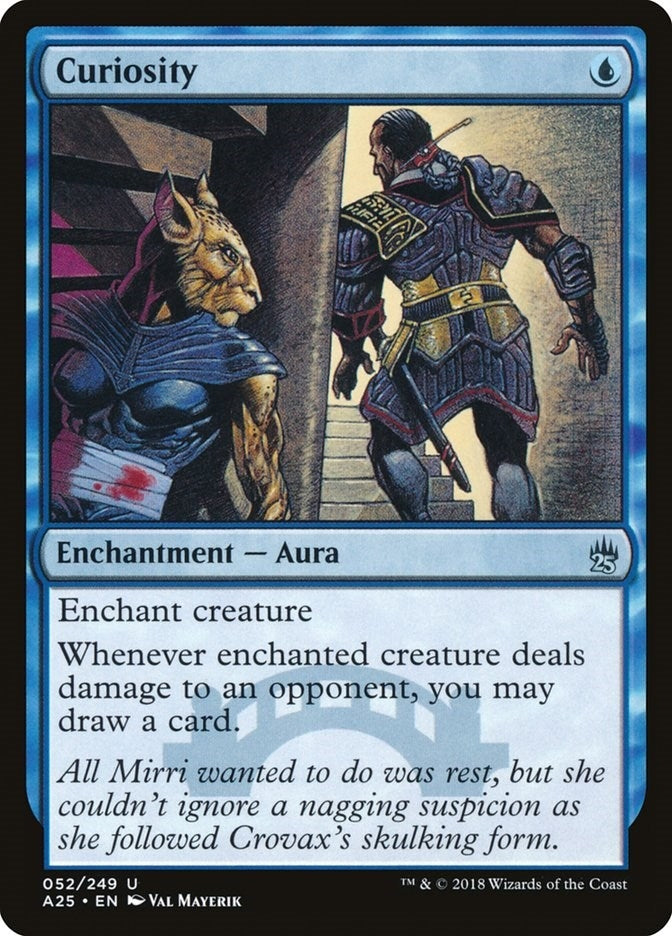 Image for Curiosity (52) (A25) - Magic: The Gathering