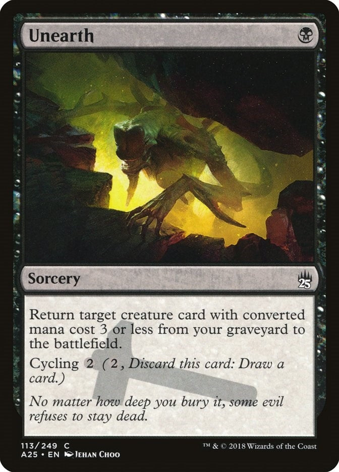Image for Unearth (113) (A25) - Magic: The Gathering