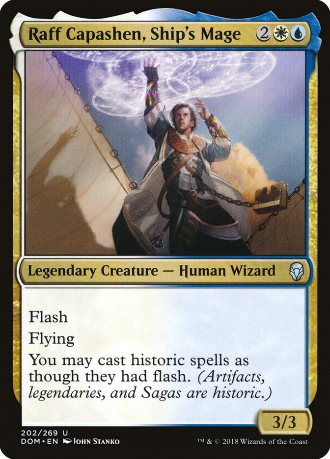 Raff Capashen, Ship's Mage (202) (DOM)