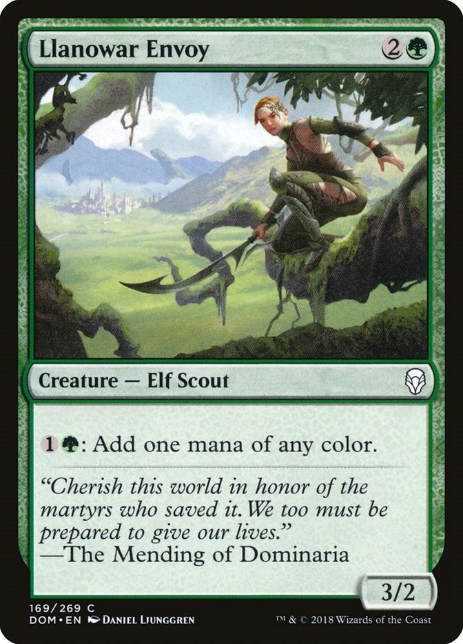 Llanowar Envoy (169) (DOM)